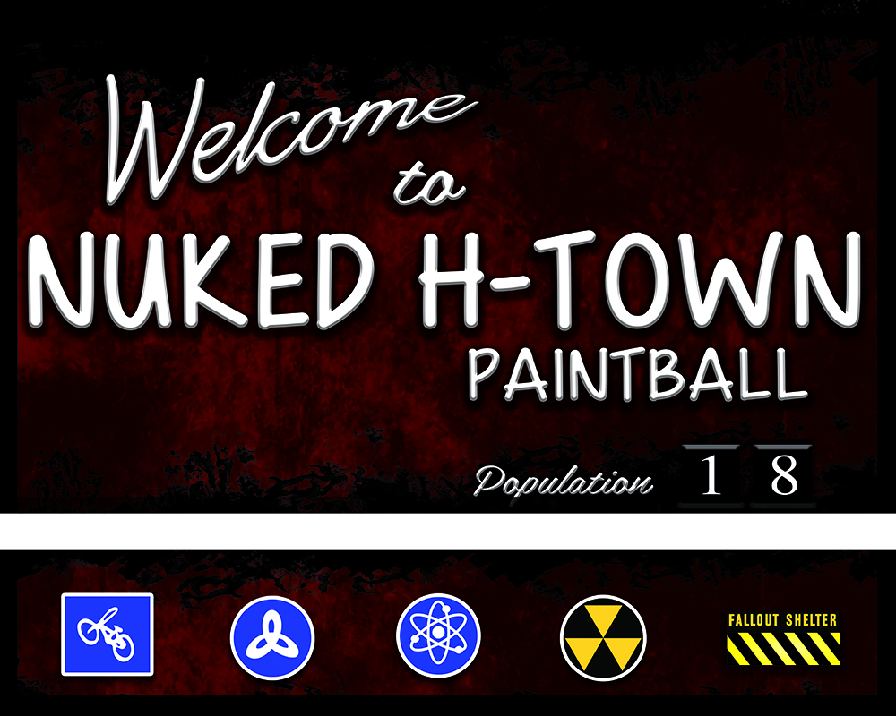 H-Town Paintball Logo